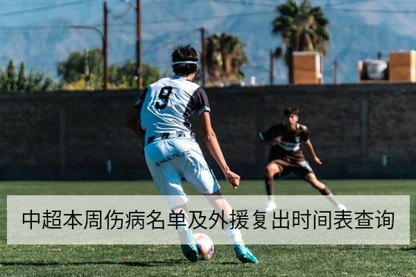 中超本周伤病名单及外援复出时间表查询